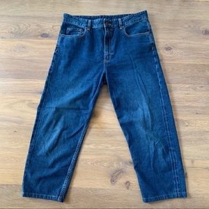 COS Mid Rise Tapered Cropped Jeans